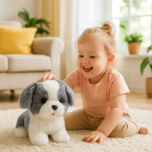 Chien Robot Interactif Intelligent - Compagnon Électronique pour Enfants