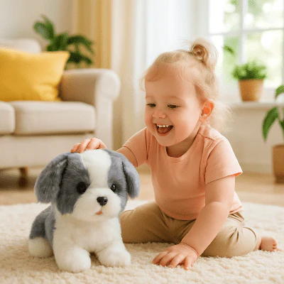 Chien Robot Interactif Intelligent - Compagnon Électronique pour Enfants
