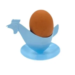 Coquetier Poule bleu