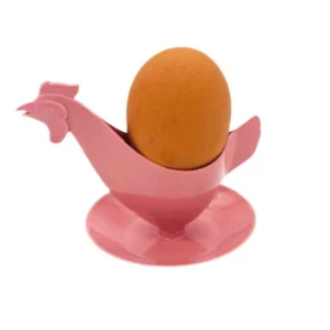 Coquetier Poule rose poudré