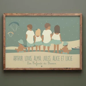 Cousinade sur le Bassin (personnalisable à partir de photos)