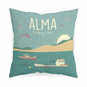 Coussin Personnalisable - La Dune rose