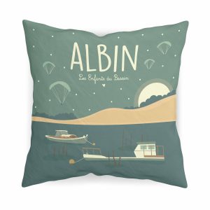 Coussin Personnalisable - La Dune verte