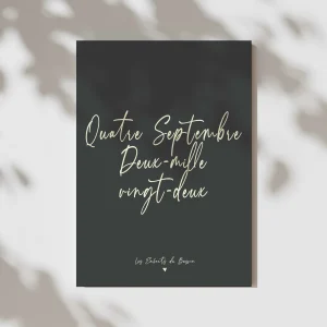 La Date - Mariage - Naissance