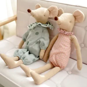Doudou bebe - Rosy et Menthe