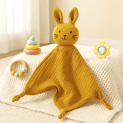 Doudou lapin ultra-moelleux | Comfort Baby – Image 6