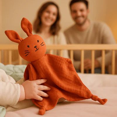 Doudou lapin ultra-moelleux | Comfort Baby – Image 2