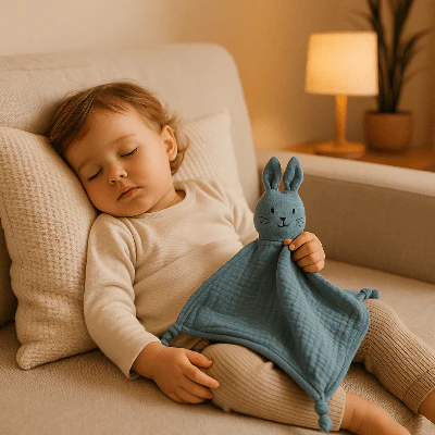 Doudou lapin ultra-moelleux | Comfort Baby – Image 4