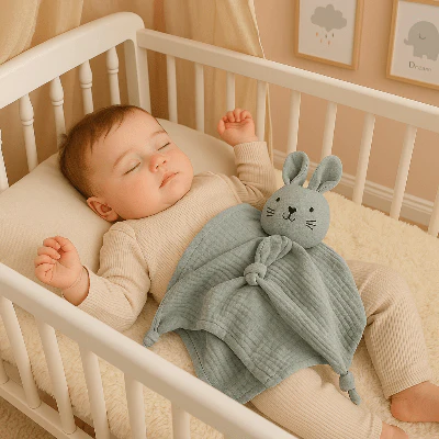 Doudou lapin ultra-moelleux | Comfort Baby – Image 3
