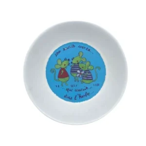 Assiette Une Souris Verte
