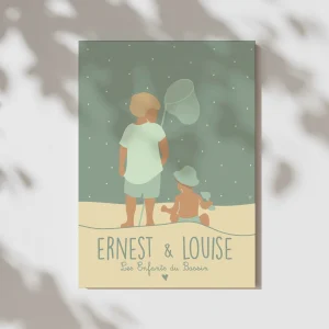 Les frères et soeurs (personnalisable à partir de photos)