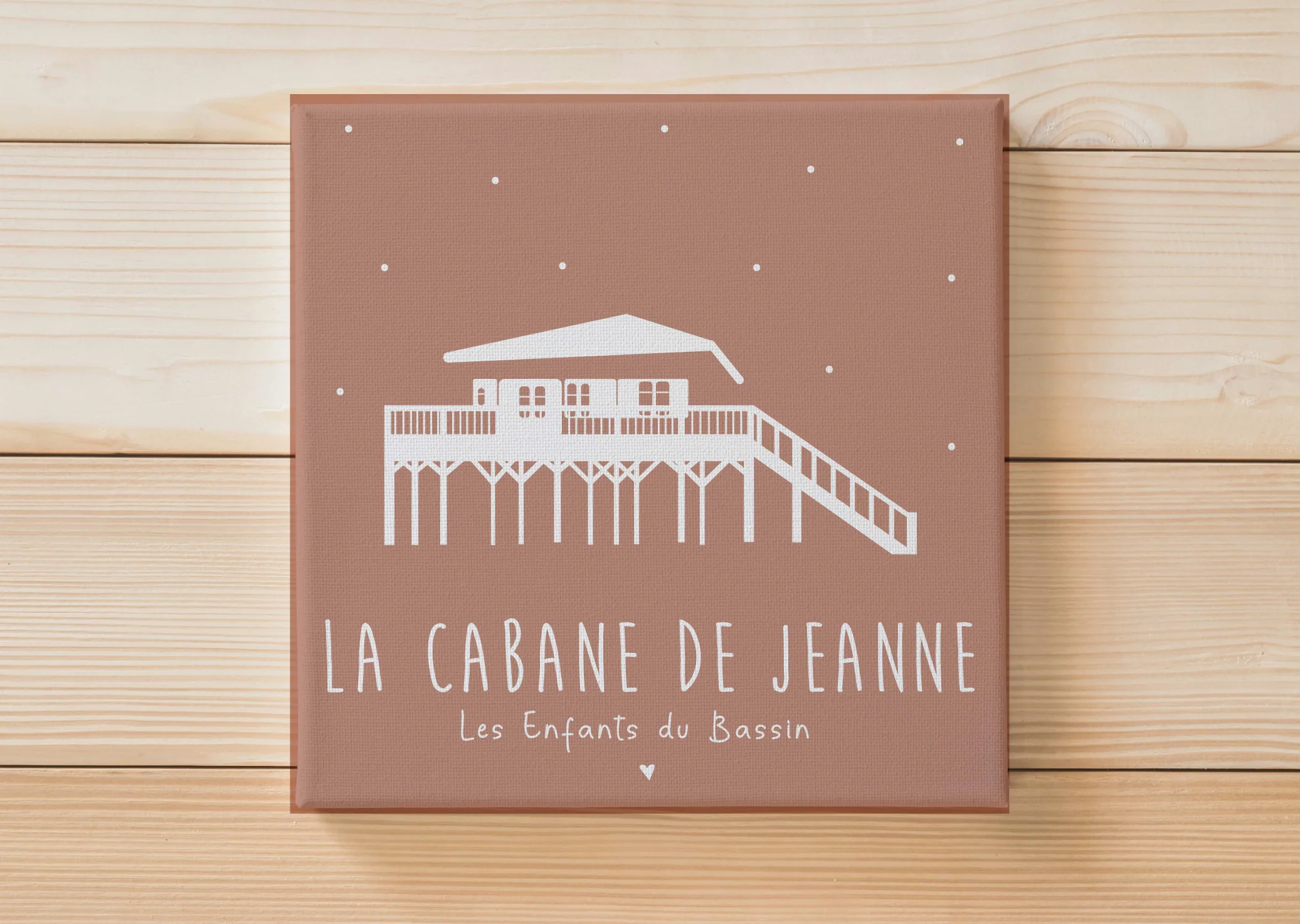 La Cabane Tchanquée ( 5 couleurs)