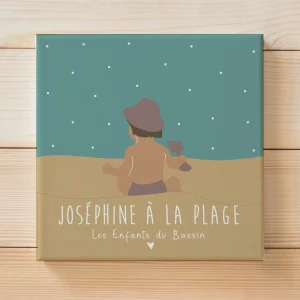 Joséphine à la plage