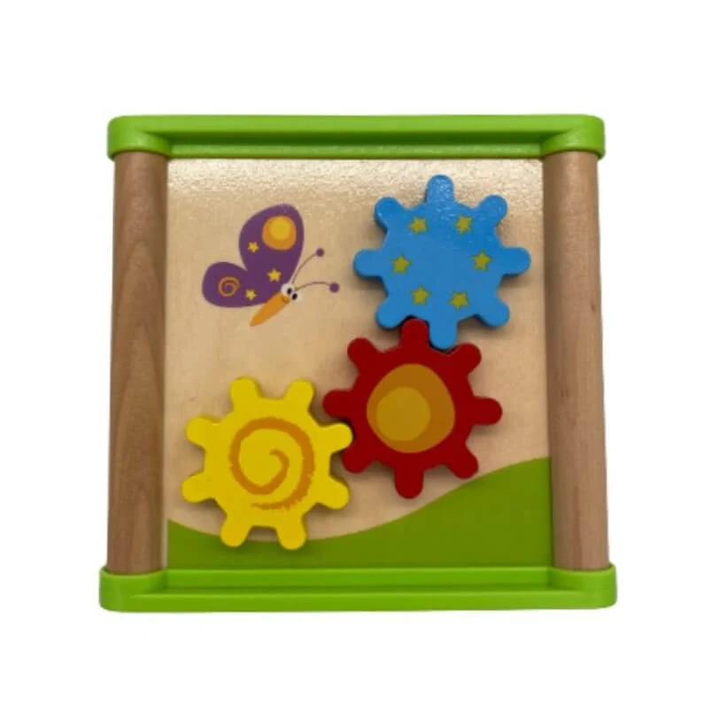 Cube d'activités en bois – Image 3