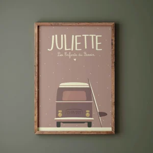 Balade en combi rose