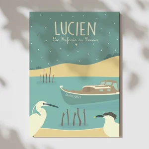 Lucien et les oiseaux du Bassin