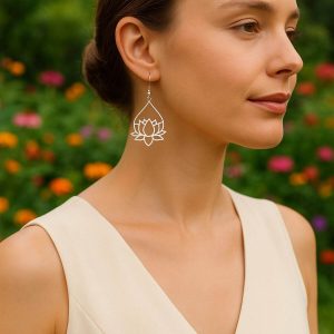 Cadeau Maman ǀ Boucle d'Oreille LotusZen™