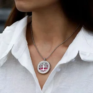 Cadeau maman - Pendentif d'aromathérapie Love me™