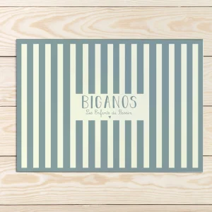 Le set de table rayé personnalisable (11 coloris)