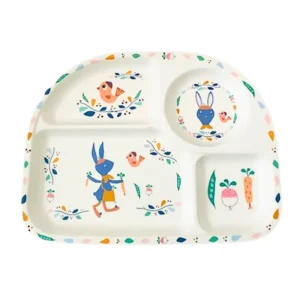 Assiette compartiments Ebulobo