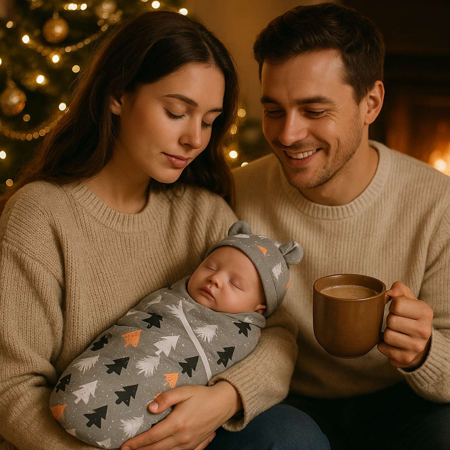 Couverture emmaillotage ǀ BabyNest™