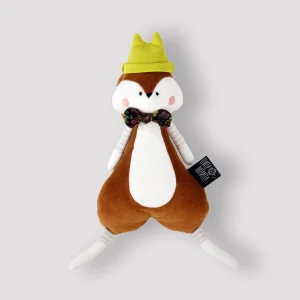 Peluche "Fergus l'Écureuil" - Bonnet