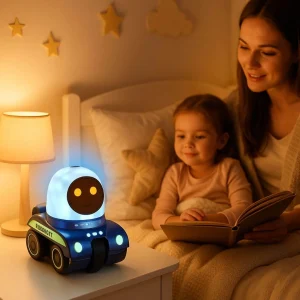 VEILLEUSE BEBE PROJECTION PLAFOND ǀ Robot Magic™
