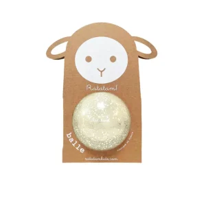 Ballon 10cm mouton - Argent paillette | RATATAM