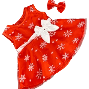 "Fabrique ta peluche" Robe de Noël