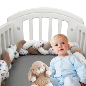 Tour de lit tressé ǀ Oursmose™