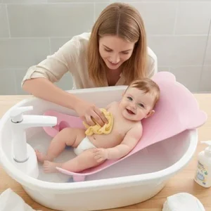 Transat de Bain Bébé - Sécurité et Confort pour Nouveau-né 0-6 Mois