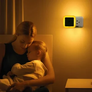 Veilleuse bebe prise