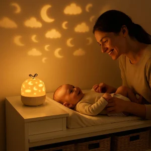 VEILLEUSE BEBE PROJECTION PLAFOND ǀ La sphère enchantée™