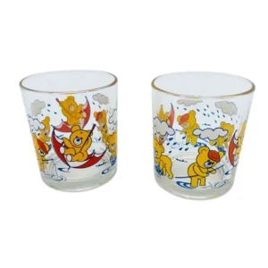 Verre Oursons Vintage